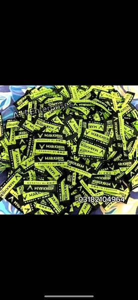 Woven High quality labels clothing labels 8