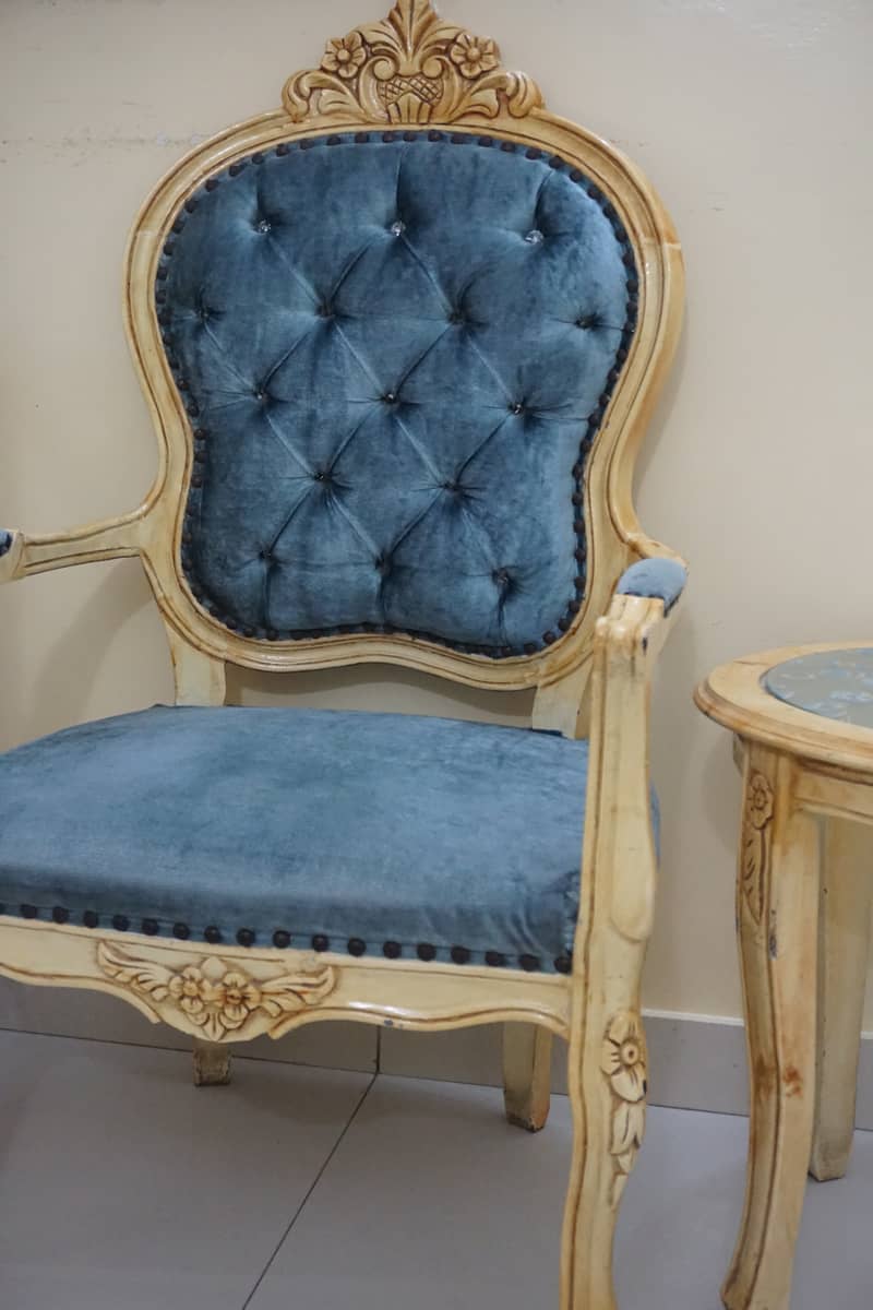 Bedroom Chairs (Aqua colored) 3