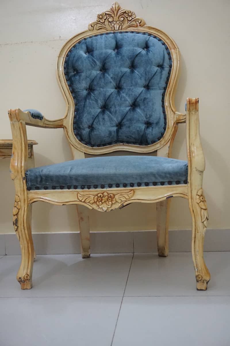 Bedroom Chairs (Aqua colored) 4