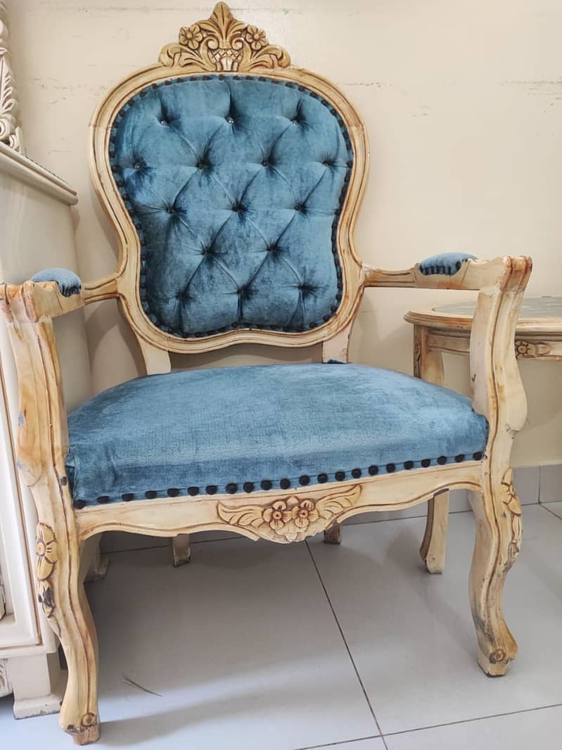 Bedroom Chairs (Aqua colored) 10
