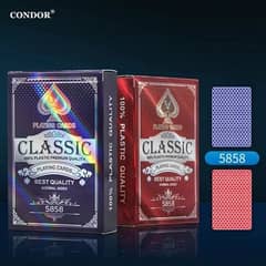 Condor 100% Plastic Poker Playing Cards