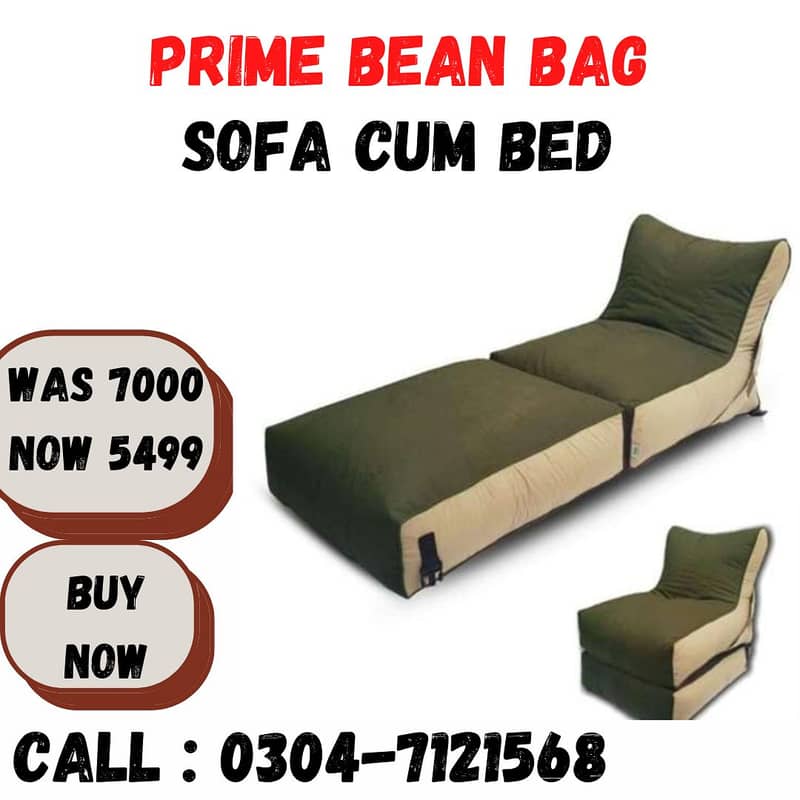 bean bag /bean bag sofa/ bean bag sofa cum bed/ bean bag wallow 2