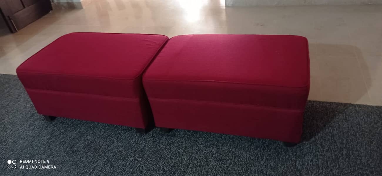 Lounge sofa with all items 2