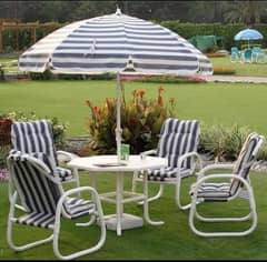 Outdoor PVC Plastic Chairs, Garden Patio furniture, Lawn and Terrace 0