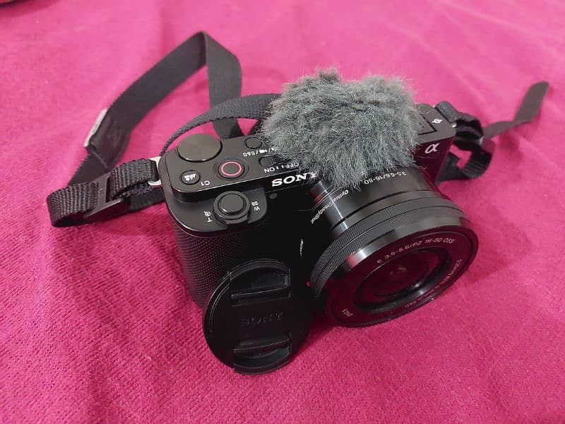 Sony ZV E10 Camera With Kit Lens 4k 1