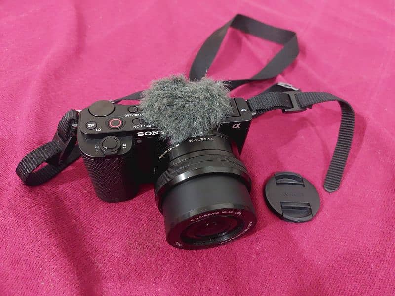 Sony ZV E10 Camera With Kit Lens 4k 4