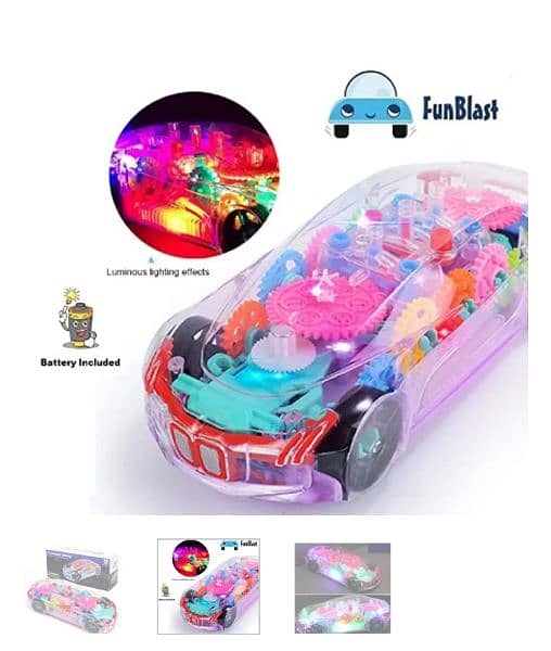 Concept Racing Light Car For Kids 1
