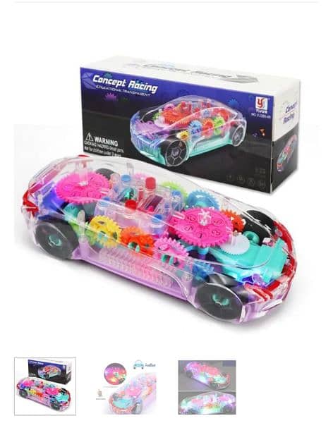 Concept Racing Light Car For Kids 2