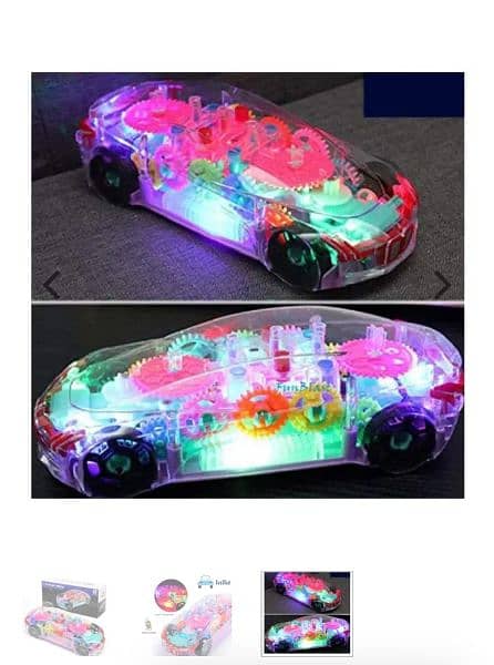 Concept Racing Light Car For Kids 3