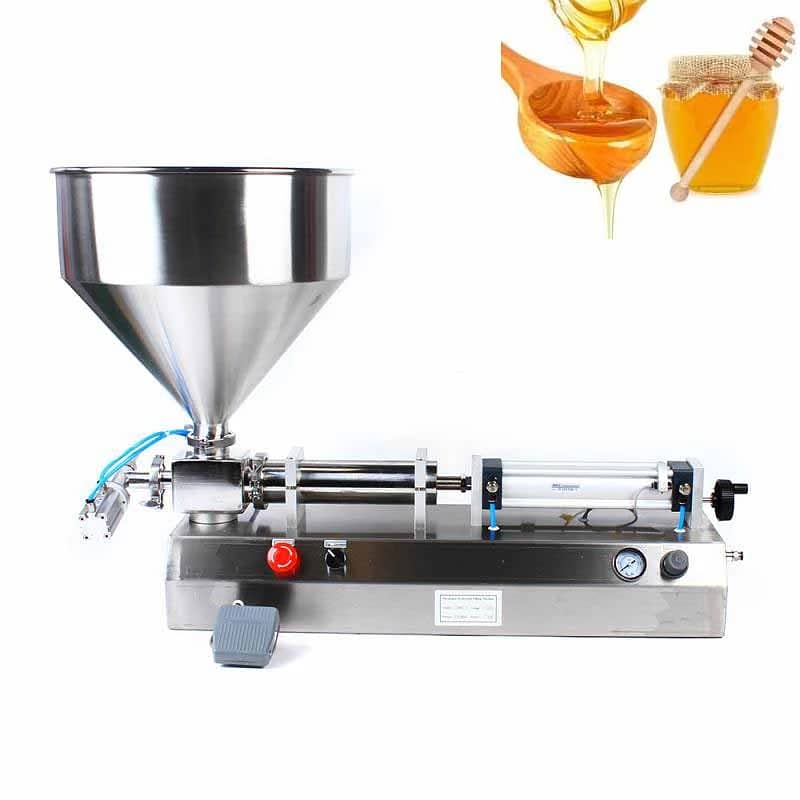 Cream Oil Honey Juice Shampoo Cosmatic Milk & Water Filling Machine 5