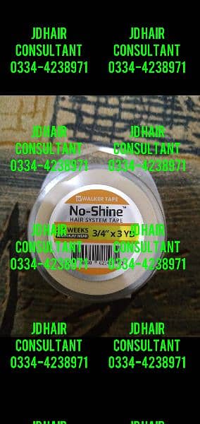 no shine tape /hair extension tape for wig or hair unit. 4
