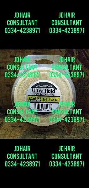 strong bond hair system tapes and liquids for wig/hair unit. 3