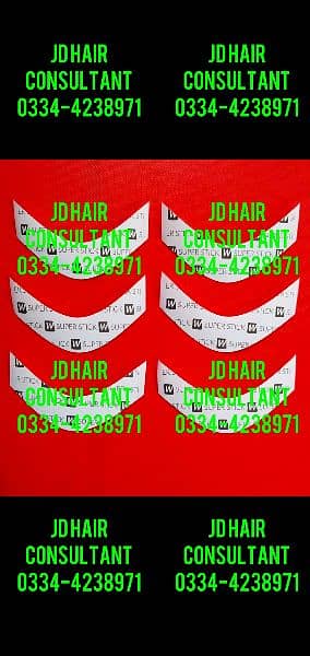 strong bond hair system tapes and liquids for wig/hair unit. 8