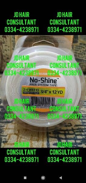 no shine tape for wig/hair system. 13