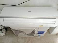 Haier d,c inverter heat and cool new model  one month use ok condition