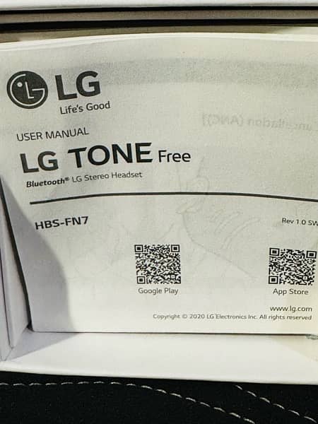 LG TONE FREE FN7 ANC WIRELESS EARBUDS NEW 100%. 6