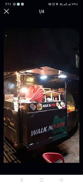 food cart selling nd rental purpose 0