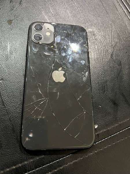 back glass damaged 0