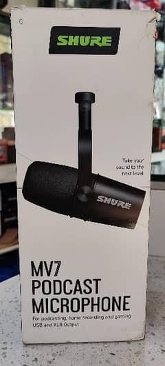 Shure MV7 PODCAST MICROPHONE

For podcasting, home recording & gaming