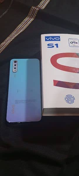 vivo s1 (8Gb/256Gb) Ram full new with box and charger pta proved 5