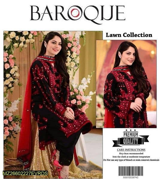 Eid SPECIAL | 3Psc embroidery suit 1