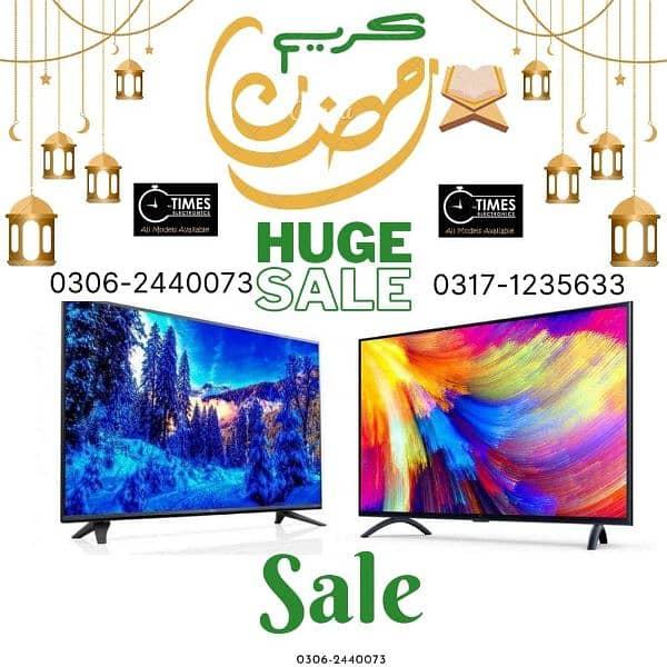 Limited Offer 43" 48" 55" 65" 75" Smart/Android led Tv FHD UHD 3