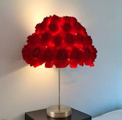 Lamp|Table Lamp|1 PC|2Pc| Beoutiful Flower Table Lamp Unique Design|