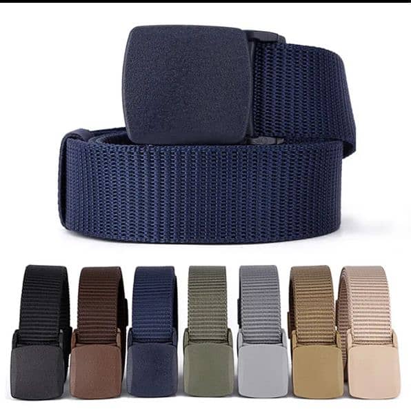 men canvas fiber belt 1