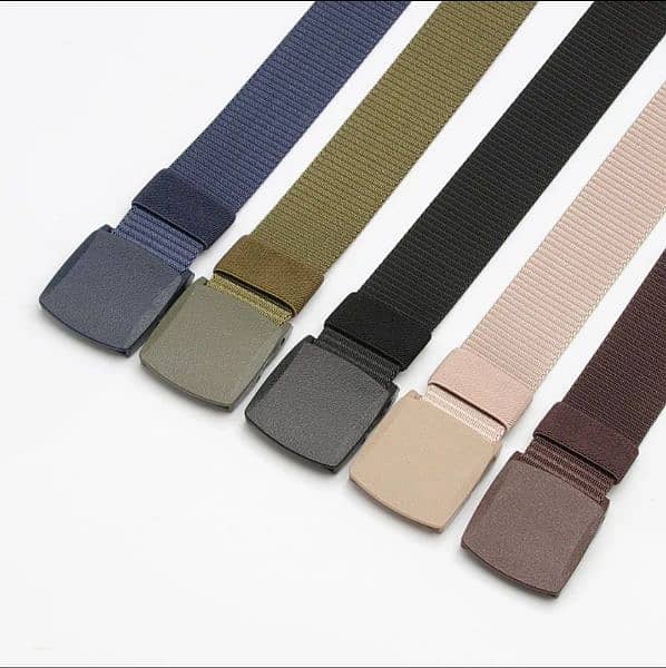 men canvas fiber belt 2