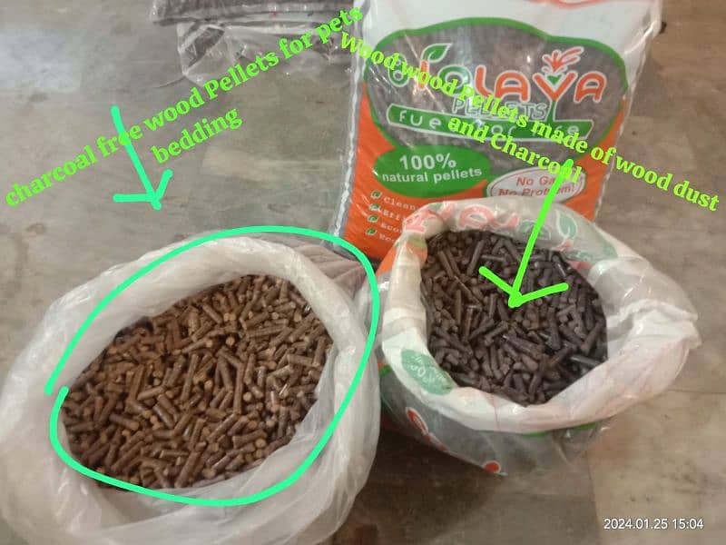 Natural Wood Pellets for Pets Bedding 0