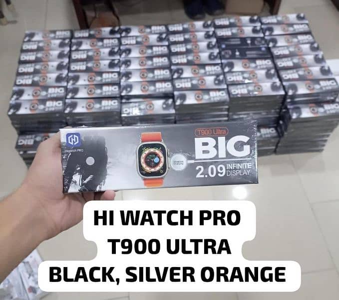 New) T900 Ultra Smart Watch - 2.09 Infinite Display 0