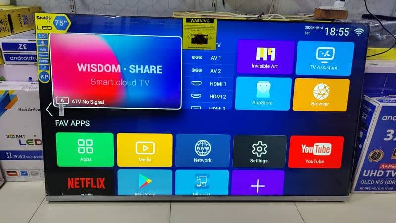 Hote Sale' 65 INCH Samsung Android led tv UHD new latest model 1