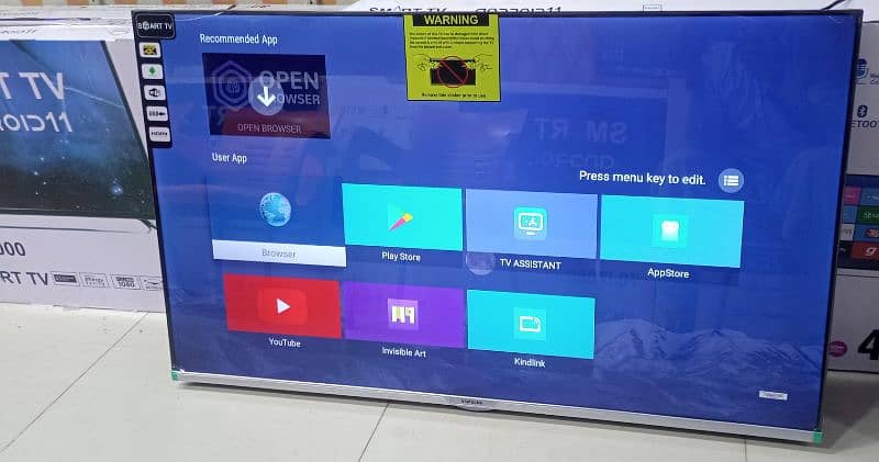 Hot Sale' 65 INCH Samsung Android led tv UHD new latest model 9