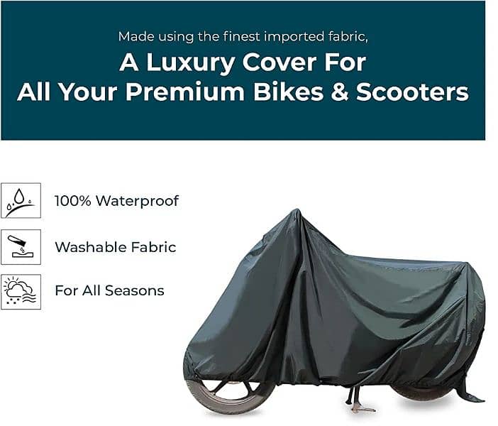 Parachute Bike Cover 70cc to 125cc 1