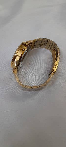 18Kt Gold Plated Automatic FITRON watch 9
