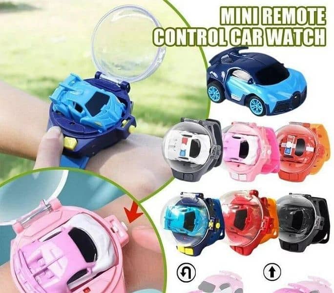 Mini Remote Control Car Watch 3