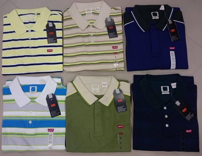 girodano polo shirts/ leftover Levis polo shirts/ polo shirts original 4