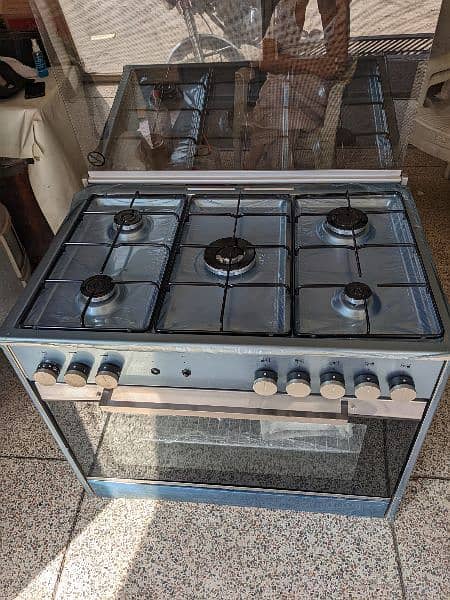 Tecno Gas Italian 5 burner Cooking Range 5