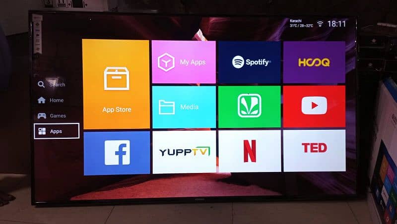 SALE SAMSUNG 75 INCHES SMART LED TV (HOME DELIVERY AVAILABLE) 2