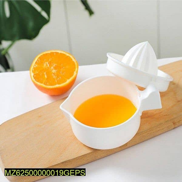 1 pc orange Hand Squeeze fruit juice Manual Juice Machine. 3