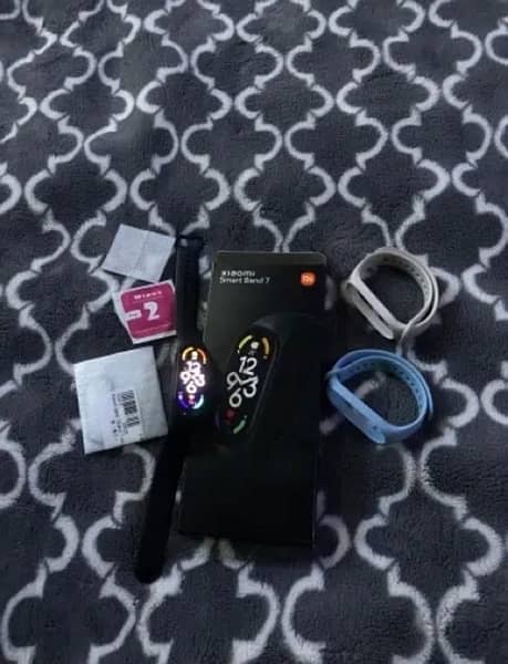 Xiaomi Smart Band 7  Original With Three Staps 2