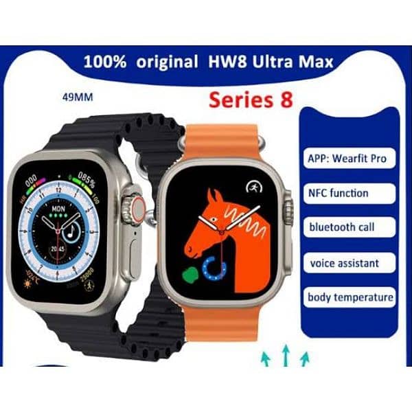 T900 Ultra 2 Smart Watch 2.09 inch Bluetooth Series 8 Men Women Sports 8