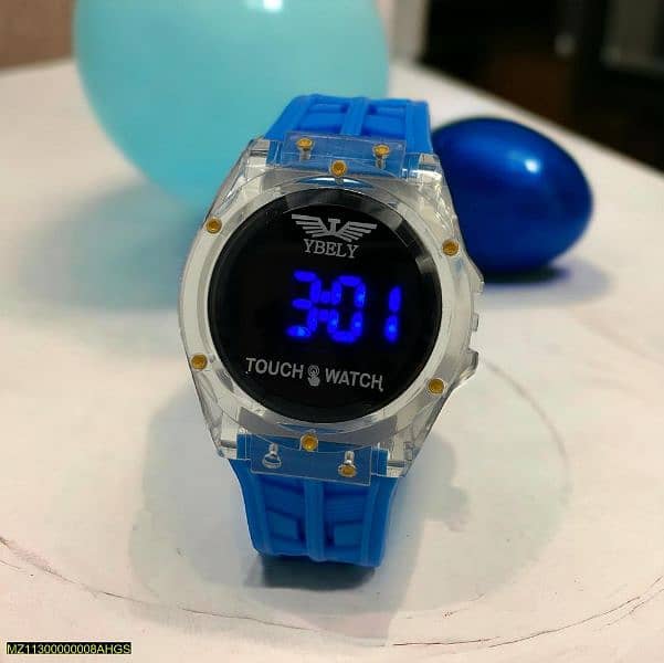 Men's Digital Display watch. 6
