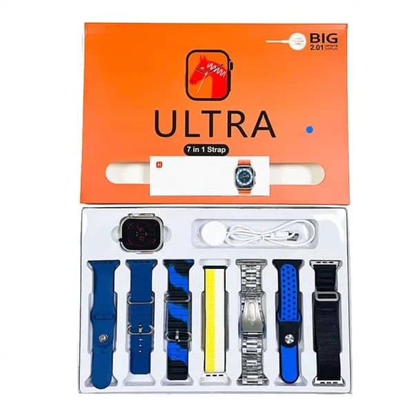 last 2 piece hurry up 7 in 1 Ultra Smart Watch limited Stock 0