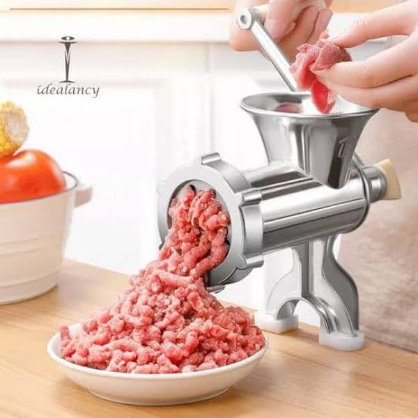 Hand Meat Mincer Grinder Machine Manual 0