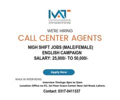 Call Center job
