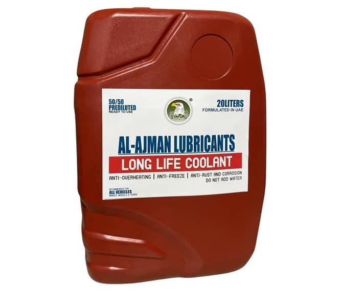 antifreeze coolant 20 litre can imported uae long life 0