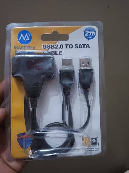 USB to SATA cable New 0