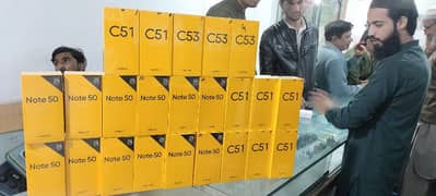 REALME C51 c53 c67 note 50 available All models Box pack *03035014767*