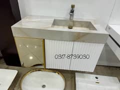 vanity/bathtub/pvc vanity/jacuzzi/concealed tank/wallhung commode/LED